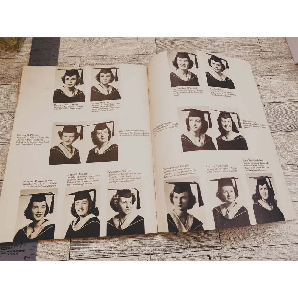 Vintage 1949 Yearbook Saint Xavier College 